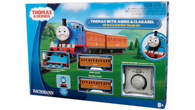 Bachmann Trains Thomas With Annie And Clarabel Kids Toy Electric Train, HO Scale