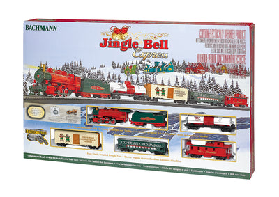 Bachmann Trains HO Scale Jingle Bell Express Ready To Run Electric Train Set