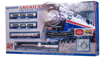 Bachmann Trains - AMERICAN FREEDOM TRAIN - Ready To Run Electric Train Set - HO Scale