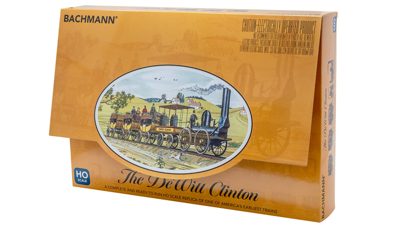 Bachmann Trains - DEWITT CLINTON - Ready To Run Electric Train Set - HO Scale