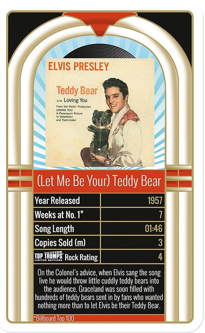 Elvis Top 30 Top Trumps