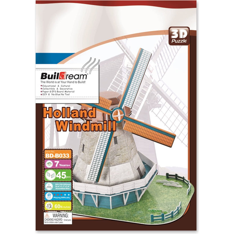 Buildream Holland windmill Toy