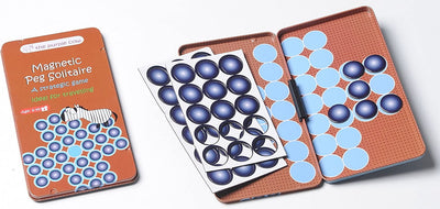 Purple Cow To Go Peg Solitare Travel Game