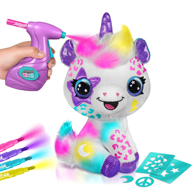 CANAL TOYS Airbrush Plush- Unicorn