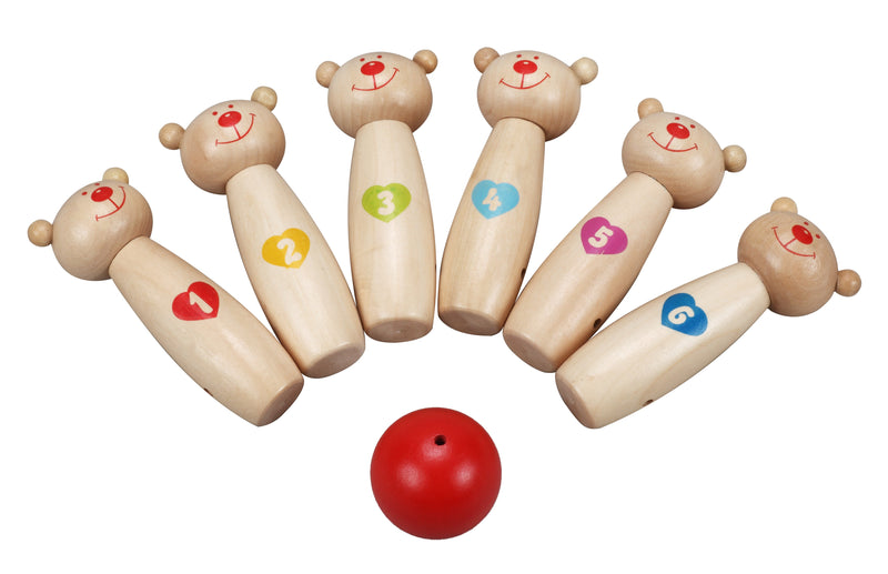 Classic World Bear Bowling Board Game
