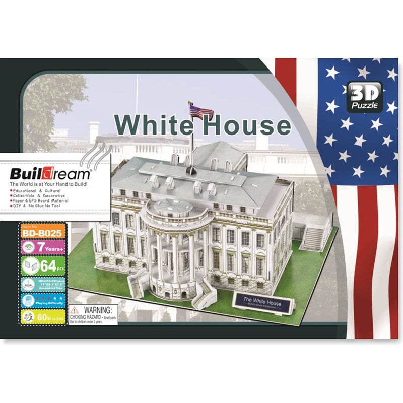 Buildream White House 2017 3D Puzzle