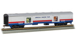 Bachmann Trains - LIMITED EDITION AMERICAN FREEDOM TRAIN CARS with LIGHTED DISPLAYS -EXHIBIT CAR #101 1776-1796 - HO Scale