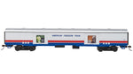 Bachmann Trains - LIMITED EDITION AMERICAN FREEDOM TRAIN CARS with LIGHTED DISPLAYS -EXHIBIT CAR #101 1776-1796 - HO Scale