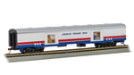 Bachmann Trains - LIMITED EDITION AMERICAN FREEDOM TRAIN CARS with LIGHTED DISPLAYS - EXHIBIT CAR #102 1796-1816 - HO Scale