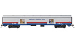Bachmann Trains - LIMITED EDITION AMERICAN FREEDOM TRAIN CARS with LIGHTED DISPLAYS - EXHIBIT CAR #102 1796-1816 - HO Scale