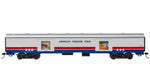 Bachmann Trains - LIMITED EDITION AMERICAN FREEDOM TRAIN CARS with LIGHTED DISPLAYS - EXHIBIT CAR #103 1816-1836 - HO Scale