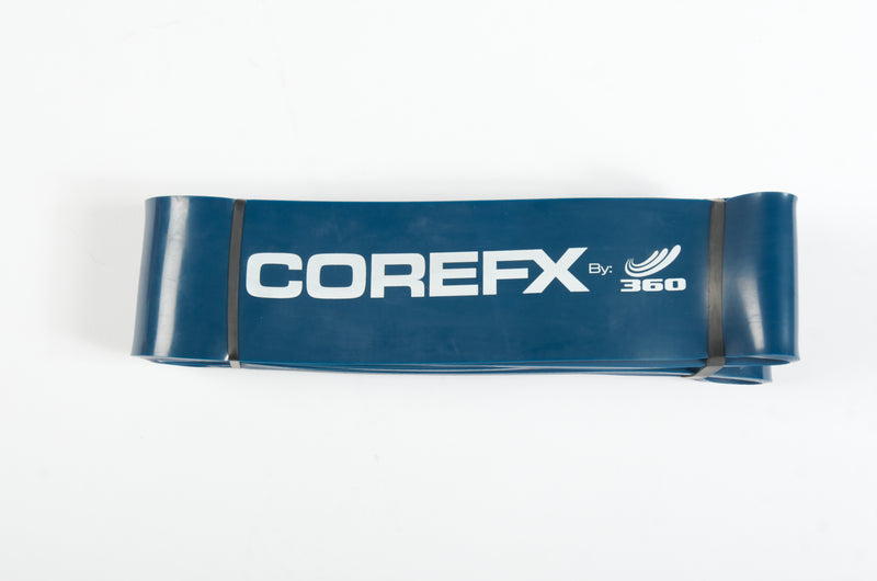360 ATHLETICS Latex Strength Band Blue