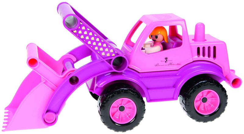 Lena Eco Active Princess Pink Toy Front Loader Truck is a Eco Friendly