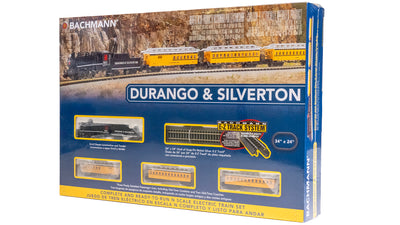 Bachmann Trains N Scale Durango & Silverton Ready To Run Electric Locomotive Train Set