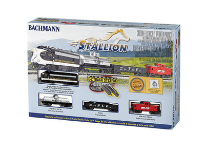 Bachmann Trains N Scale The Stallion Ready To Run Electric Train Set