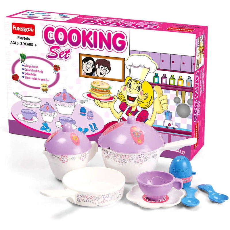 TOOBEEZ Funskool Cooking Set