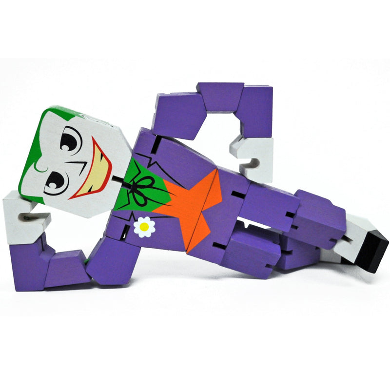 Dc Comics Joker Wood Warriors 8"