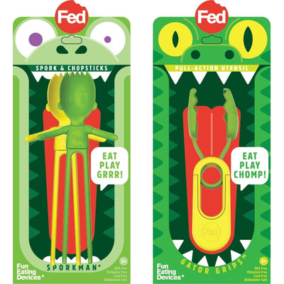 Fed Green/Yellow Sporkman & Gator