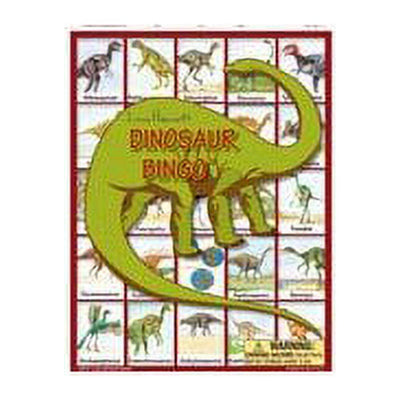 Lucy Hammett Dinosaur Bingo Game for Kids Prehistoric Adventure with T-Rex, Triceratops & More