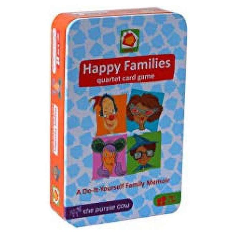 Purple Cow Happy Families Innovative Card Game - My Family Games
