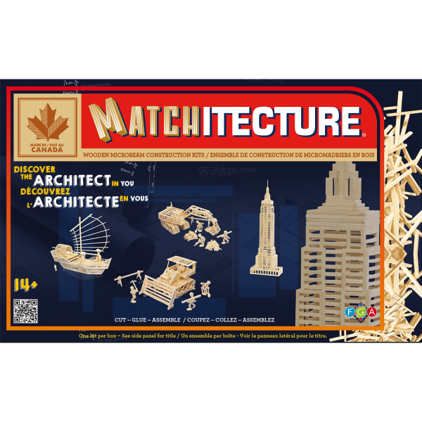 MATCHITECTURE - EMPIRE STATE BUILDING - 650 PCS.