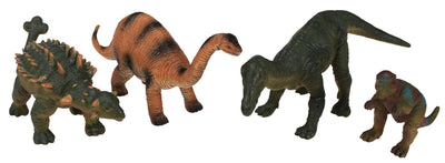 National Geographic 4 Dinosaur Figurines NG