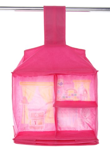 Toytainer Closet Dollhouse Hanging & Collapsible Play-N-Store Organizer