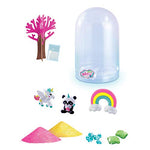 So Magic DIY Lrg Magic Terrarium Kit UNICOR with Magic Tree Growing Powder Glitter Sand Characters for Ages 8+