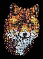 Sequin Art FOX DIY Sequin and Velvet Craft Kit