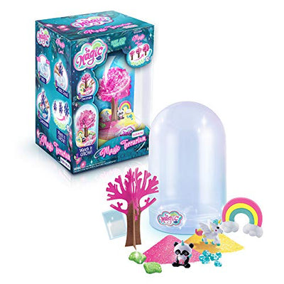 So Magic DIY Lrg Magic Terrarium Kit UNICOR with Magic Tree Growing Powder Glitter Sand Characters for Ages 8+