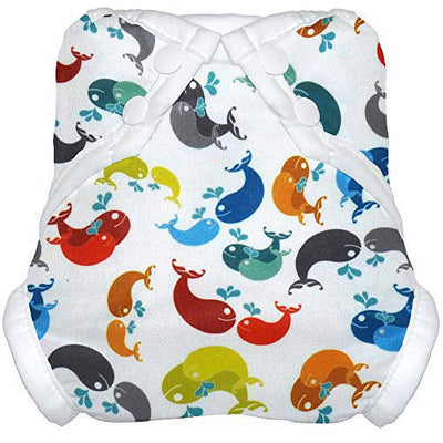 Tidy Tots Whales Snap Cover