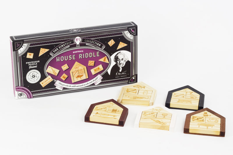 Professor Puzzle Einstein's House Puzzle Brainteaser House Riddle