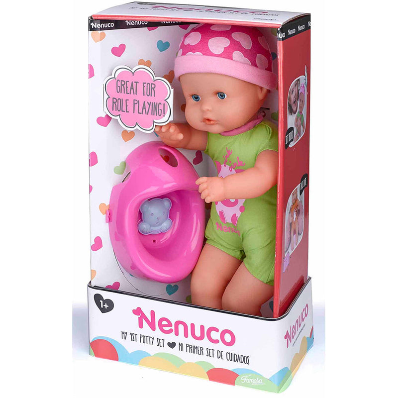 Nenuco My 1st Baby Playset - Potty Training Toy Doll
