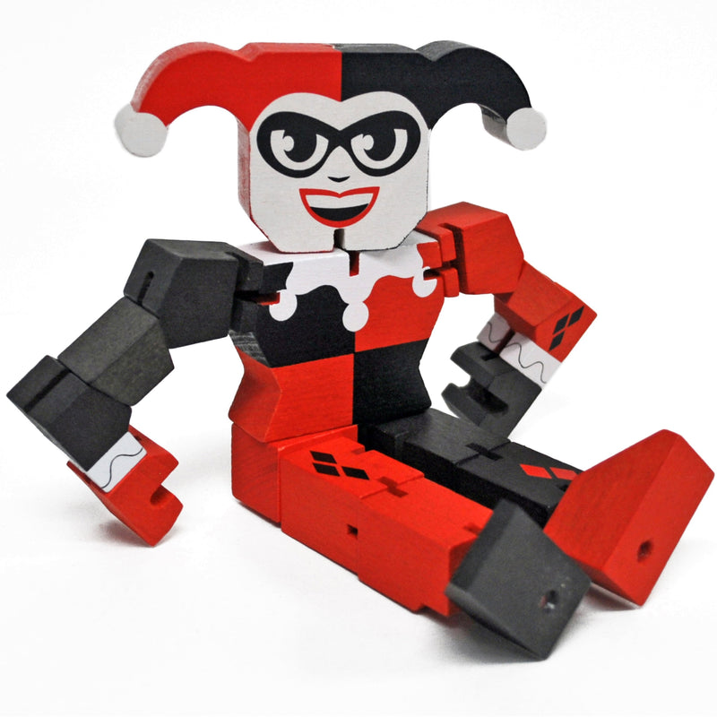 DC Comics Harley Quinn Wood Warriors 8"