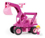 Lena Eco Toy Excavator- Pink