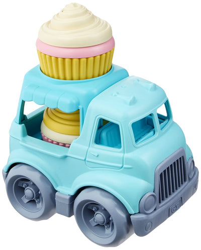 Green Toys Cupcake Truck  BPA-Free Recycled Plastic Food Truck Toy