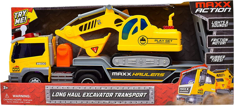 Maxx Action Hauler with Excavator Transpor