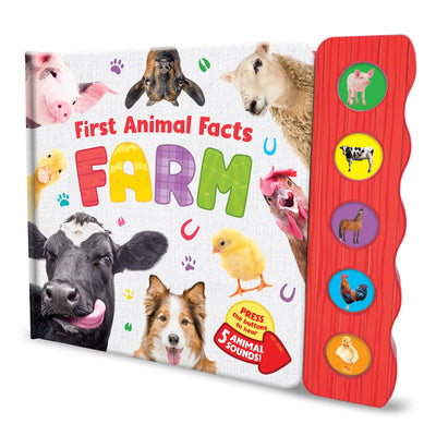Kidsbooks Publishing 5 Button Farm Facts Book