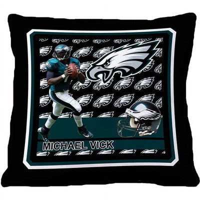 Big Shot Mike Vick 18inch Logo Pillow