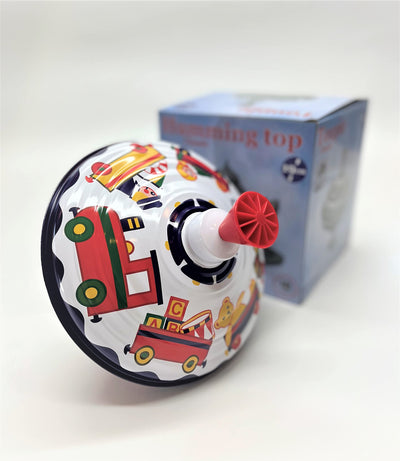 Bolz Playbox Music Spinning Top Toy for Children, The Funny Buzzing Hum Gets Louder As The Top Spins Faster, So Durable