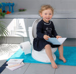 Toylet Potty Training Toilet with Comfy Potty Training Seat Cover, Tank Storage & Paper Roll Holder is A Training Potty for Girls & Boys - Potty Chair (Pink) by KsmToys