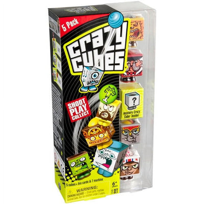 Crazy Cubes - 5 Pack Circus Theme, Set of 5