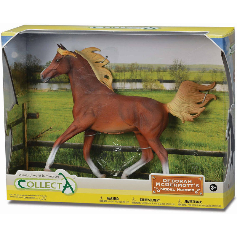 Collecta Arabian Stallion Chestnut 1:1