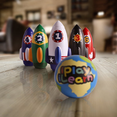 I, PLAY I, LEARN  I Play I Learn Rocket Bowling Set