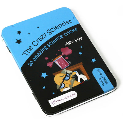 Purple Cow Crazy Scientist Young Researc