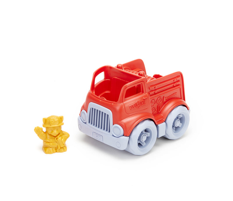 GREEN TOYS Mini Fire Engine w/ Character