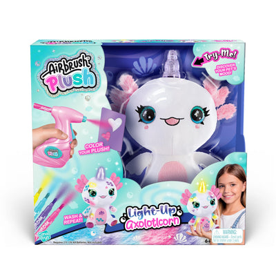 Airbrush Plush Axolotl