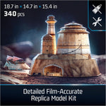 4D Build, Star Wars Jabba’s Palace 3D Model Kit, Star Wars Collectibles & Desk Décor, Adult Puzzles, Building Toys, 3D Puzzles for Adults & Teens, 340 Pieces, Gift Ideas for Ages 12 & Up