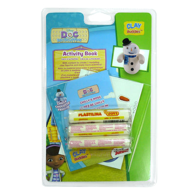 GIROMAX Disney Doc McStuffins Clay Buddies – Chilly Character Modeling Clay Kit