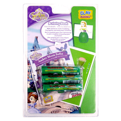 GIROMAX Disney Sofia the First Clay Buddies – Amber Character Modeling Clay Kit
